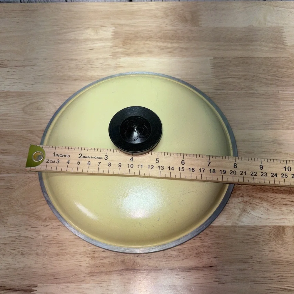 Vintage Club Replacement Cast Aluminum Harvest Yellow Lid